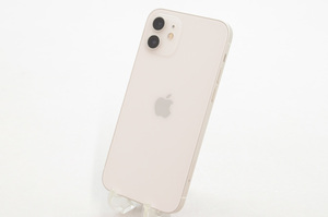 [中古]SIMフリー Apple iPhone12 64GB White A2402 MGHP3J/A