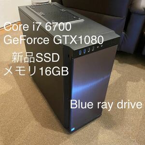 ◇ゲーミングPC◇ Core i7 6700 GTX1080 新品SSD メモリ16GB Blu-ray nocturne