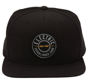 Electric Union Snapback Hat Cap Black キャップ 