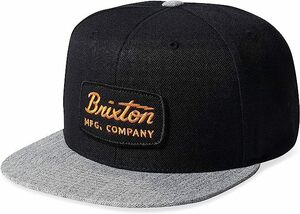 Brixton Jolt MP Snapback Hat Cap Black/Heather Grey キャップ 