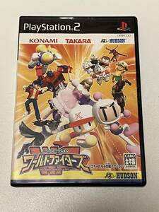 中古品　PS2ソフト ドリームミックスTV ワールドファイターズ 説明書無し