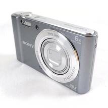 《訳あり 外観新品級》 コンパクトデジタルカメラ ソニー SONY DSC-W810 シルバー k2547_画像2