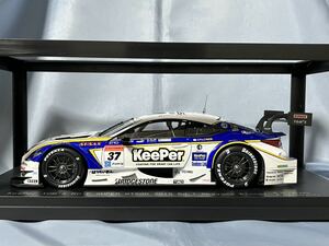 エブロ 製　　キーパー　トムス　RC F スーパー　GT 500 Rd.1 岡山　優勝車　　2015年　　1/18