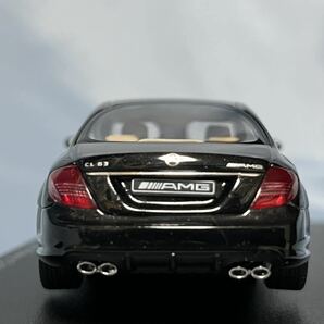 オートアート 製  メルセデスベンツ CL63 AMG 黒   1/43の画像7