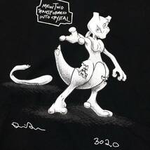 良品 UT × Daniel Arsham × Pokemon ユニクロ ダニエルアーシャム ポケモン コラボ Tシャツ L 黒 メンズ 送料185円 24-0129_画像3