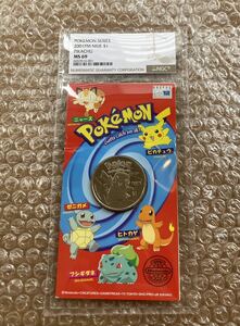 [Case Toppop / PMG в стиле] Оценка NGC MS69 Newoe 2001 Pokemon Pikachu 1 доллар никелевой монеты * даже коллекционируется, как Pokeka Treka