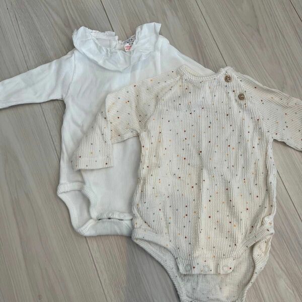 zara baby 長袖ロンパース　セット