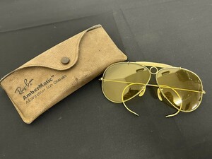 A3　Ray-Ban　サングラス　AmberMatic　アンバーマチック　ALL-Weather Sun Glasses　サングラス　B＆L　ボシュロム　ヴィンテージ　現状品