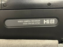 A3　SONY　ソニー　CCD-TRV126　8ミリ　ビデオカメラレコーダー　HANDYCAM　付属品多数　現状品_画像8