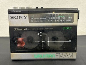 A2　SONY　ソニー　WM-F15　WALKMAN　ウォークマン　カセットプレーヤー　FM/AM　オーディオ機器　現状品