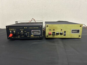 A3　NAIGAI　MODEL 2100ML　2点　リニアアンプ　アマチュア無線　内外電機製作所　144MHz　現状品