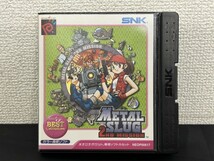 A1　METAL SLUG 2ND MISSION　メタルスラッグ　2ndミッション　NEOGEO POCKET COLOR　ソフト　ケース付　説明書付き　ゲームソフト　現状品_画像1