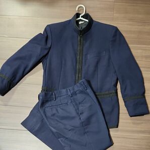 【最終値引き】学生服 制服 高校 ネイビー 海軍型 160-70 学ラン