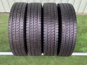 ブリヂストン BLIZZAK W979 195/85R16 114/112L LT2021年1本 2022年3本 STUDLESS 4本 スタッドレスタイヤ