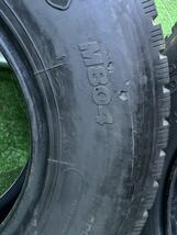 BRIDGESTONE DURAVIS M804 バリ山　225/85R16 121/119L LT M+S 2020年4本セット　傷あり_画像9