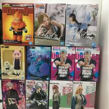 【1円～】少年漫画系 プライズフィギュア まとめ売り ヒロアカ チェンソーマン 地獄楽 スパイファミリー アンデッドアンラック【中古品】_画像5