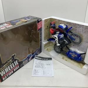 【1円～】タイヨー(TAIYO) R/C ウィリーアクションバイク ラジコン おもちゃ ボタン操作【中古品】