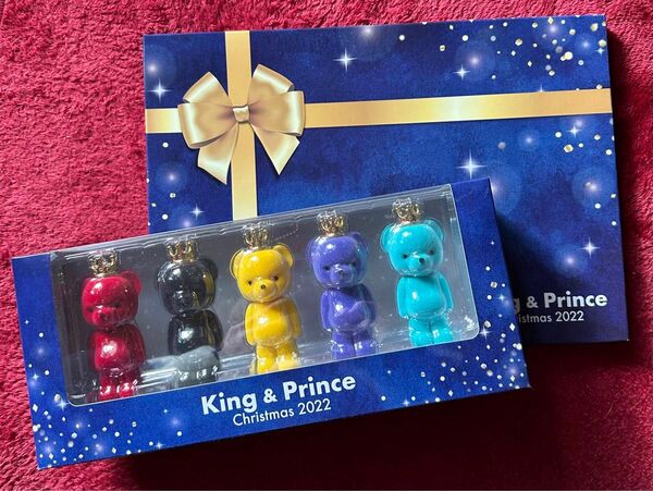 King & Prince アクリルアートパネル&フロッキーベアオーナメント5個セット☆セブンネットショッピング限定☆クリスマス