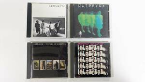 ウルトラヴォックス / ULTRAVOX / VIENNA / HA! HA! HA! / Systems of Romance / Three Into One【CD4枚セット】