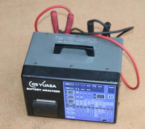 GS　YUASA　GSユアサ　BATTERY　ANALYZER　バッテリーチェッカー　MBA-500　通電OK　バッテリーテスター　プロ仕様