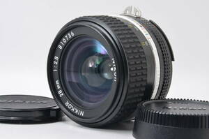 ★外観極上品★ ニコン NIKON Ai-S NIKKOR 28mm F2.8 L522 #1320