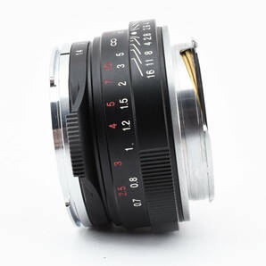 ★極上美品★ フォクトレンダー Voigtlander NOKTON CLASSIC 40mm F1.4 VMレンズ OL017 #1800の画像6