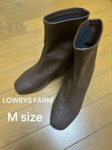 ローリーズファーム LOWRYS FARM ブラウン ショートブーツ