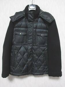 Santafe Santa Fe Down Jacket Nit Men's 48 Black KN1752