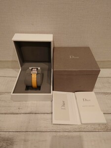 sr1234 158 動作未確認 Christian Dior 腕時計 レディース D78-106 時計 ファッション小物 現状品 中古 クリスチャンディオール