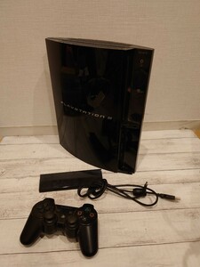 sr1234 201 動作未確認 SONY PlayStation3 初期型 CECHB00 プレステ3 ソニー コントローラー 付き ゲーム 現状品 中古