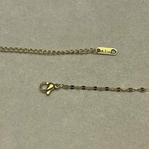 ヘキサグラム シンプルダイヤCZ 18KGP Gold Plated necklace 1円オークション 送料一律 57_画像5