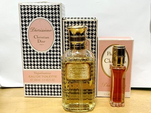 ☆【本州の方限定】クリスチャンディオール Diorissimo 100ml、60ml、7.5ml 3点セット 香水《未開封～中古品》☆