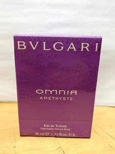 ☆未開封未使用【本州の方限定】BVLGARI/ブルガリ オムニア アメジスト オードトワレ 40ml 香水☆