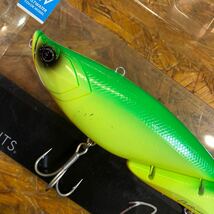 【現状品】エレメンツ ダヴィンチ190 SW #LIME ELEMENTS Davinci ライム ビッグベイト ソルトウォーター_画像2