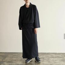 美品　送料込　TROVE トローヴ　WAROVE 和ローブ　ワローブ　パンツ KIMONO PANTS 着物　袴　スカート　ユニセックス　ネイビー_画像5