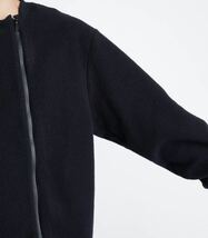 美品　送料込　Nulabel Zip Fleece Shirt ジャケット ジップアップ ブルゾン フリース　ブラック　ユニセックス_画像5