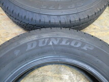 新車外し!! 2022年製造 DUNLOP ダンロップ SP175L 155/80R14 155/80-14 88/86N LT 4本SET_画像2