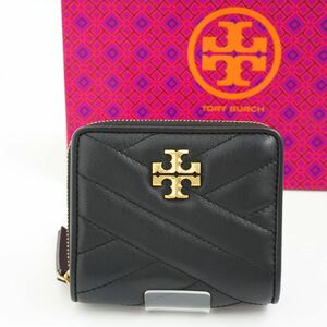 新品未使用　TORY BURCH ミニ財布　T柄　Tロゴ　キルティング