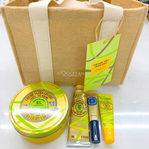 L'OCCITANE テ・アールグレイ スノーシア コンプリート ボディクリーム ハンドクリーム リップバーム ネイルオイル