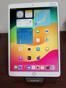 175 美品 iPad Pro 10.5 inch 64GB Silver バッテリー95％ A10X/4GB A1709 WIFI+Cell SIM Free MQF02 J/A Apple