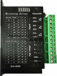 ステッパーモータードライバコントローラー SODIAL(R)20KHZ CNC単軸TB6600 2/4相ハイブリッドステッピングモータドライバ・コントローラ