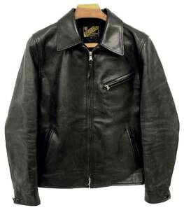 T02/007 Y'2 LEATHER ワイツーレザー Wジップ レザー ライダース スポーツジャケット 革ジャン 40