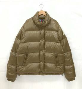 T02/120 MONCLER モンクレール デカワッペン 5 ダウンジャケット ブラウン系