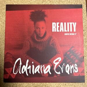 ADRIANA EVANS / REALITY LIMITED EDITION 12 / レコード