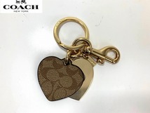 送料無料★ コーチ COACH シグネチャー キーリング キーチャーム キーホルダー_画像1