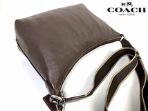 送料無料★ コーチ メンズ COACH レザー クロスボディー メッセンジャーバッグ ショルダーバッグ 斜め掛け_画像6