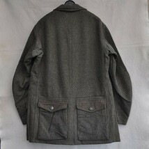 中古　訳あり　ボタン錆び　スウェーデン軍ウールジャケット使用感あり　大き目なサイズ　SW-0010_画像2