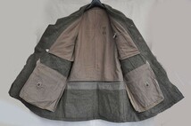 中古　訳あり　ボタン錆び　スウェーデン軍ウールジャケット使用感あり　大き目なサイズ　SW-0010_画像7