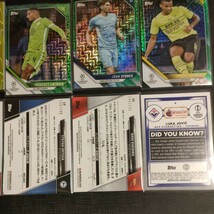 TOPPS サッカー シリアル パラレルカード 10枚セット Argentina fireteado ブンデスリーガ マンチェスターシティ ドルトムント ほか_画像8