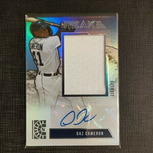 Daz Cameron 2022 Panini CAPSTONE Baseball MLB card RELIC Auto パッチ オート 直筆サイン